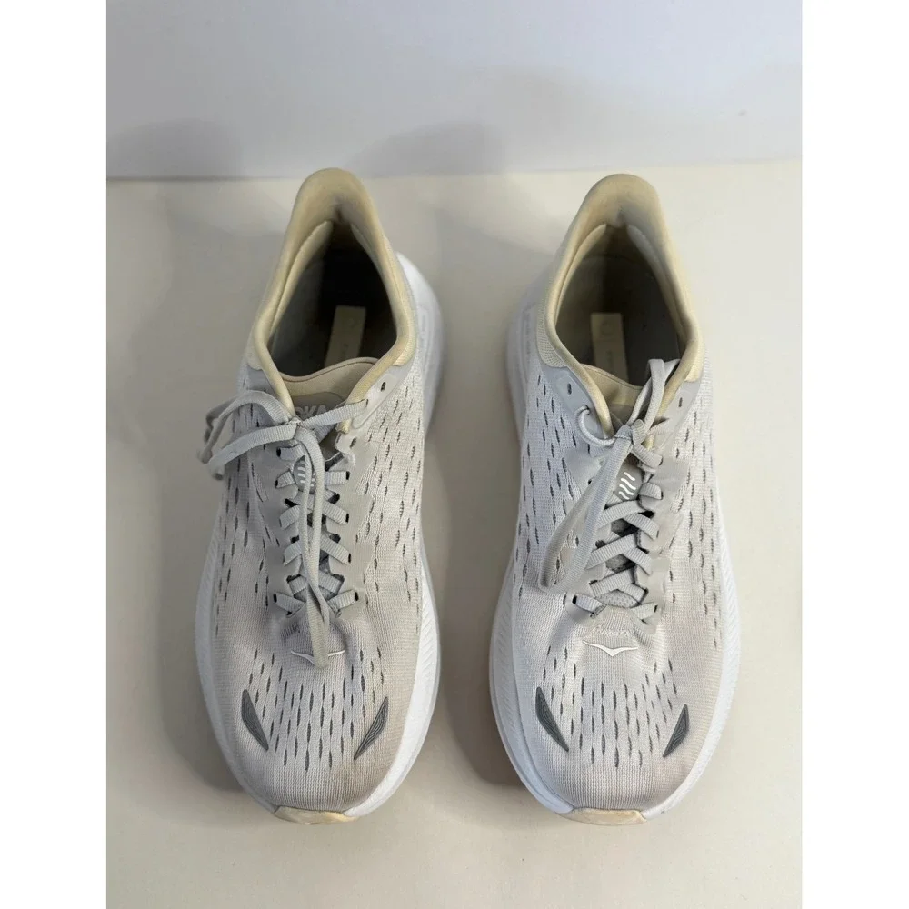 Hoka Kawana Nimbus Cloud White Running Shoes Womens 9.5 1123164 NCW